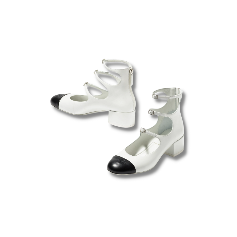 Mary Janes White For Women - G39515 Y56416 K5471