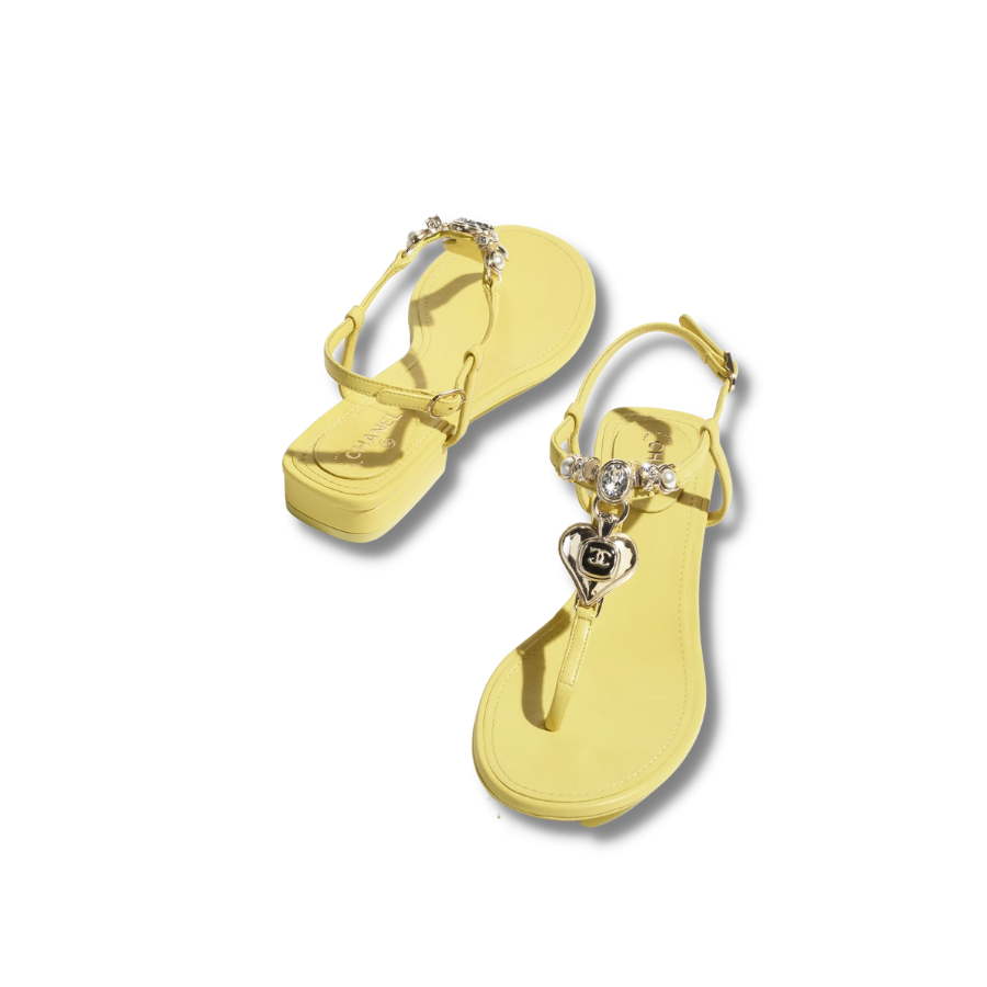 Sandals Yellow For Women
