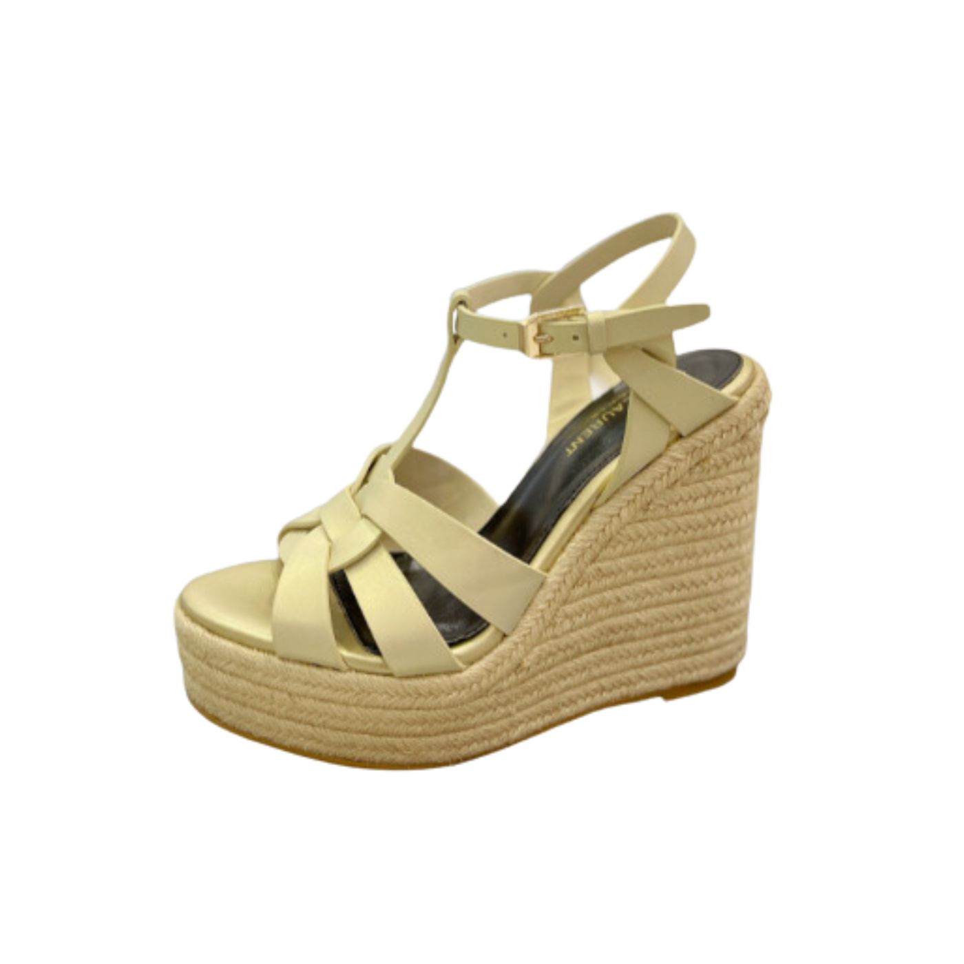 Saint Laurent Tribute Espadrilles In Smooth
