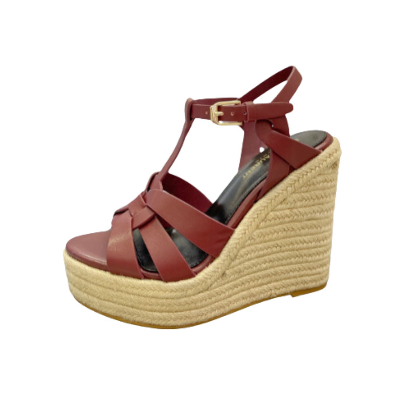 Saint Laurent Tribute Espadrilles In Smooth
