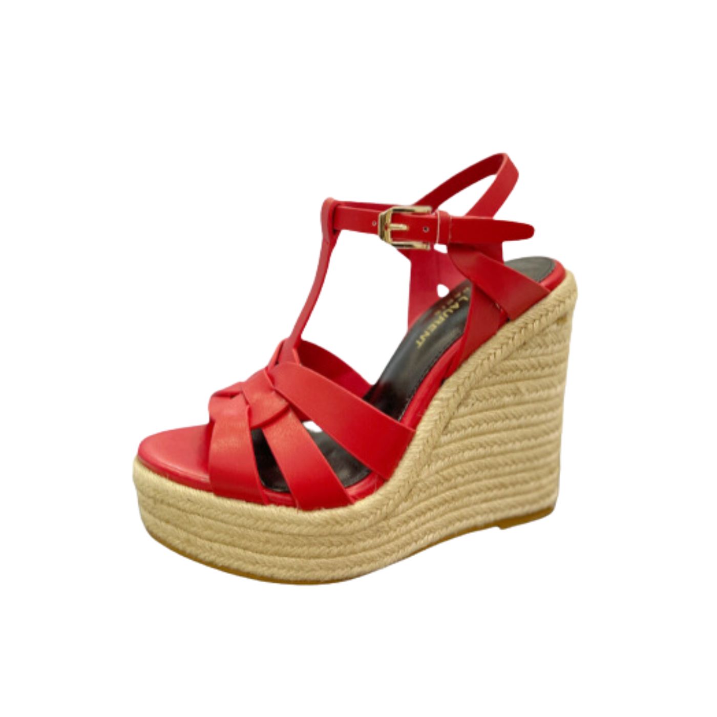 Saint Laurent Tribute Espadrilles In Smooth